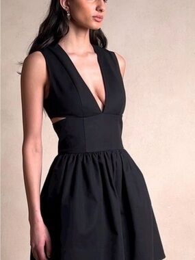 Banana Republic Black Cutout Dress – Size 10 – New With Tags